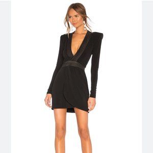 Zhivago Eye of Horus Black Mini Dress size XS US2 NWT